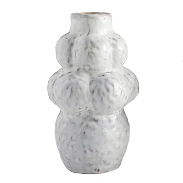 47th & Main Modern Flower Vase - Ceramic Decorative Bubble Vase