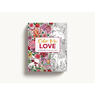Color Me Love Valentine's Day Coloring Book