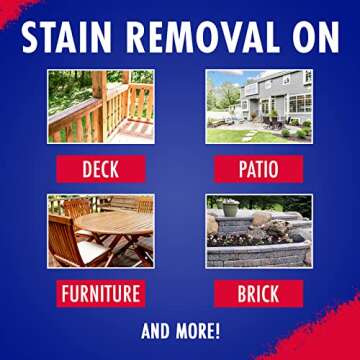 30 SECONDS Outdoor Mold & Mildew Stain Remover Spray | Ready To Use | 32 fl. oz. | 2 Pack