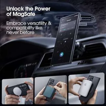 CASEKOO Magnetic Ring Stand for S24 Ultra - 16FT Drop Protection