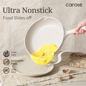 16-Piece Granite Non-Stick Cookware Set