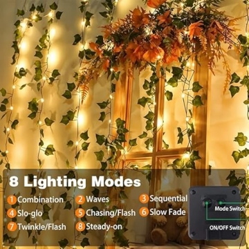 Super-Long Solar String Lights for Outdoor Decor