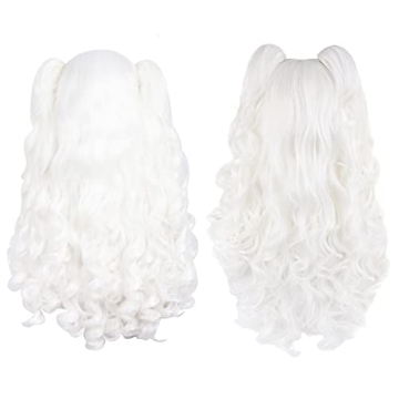 MapofBeauty 28" Long Curly Ponytails Cosplay Wig