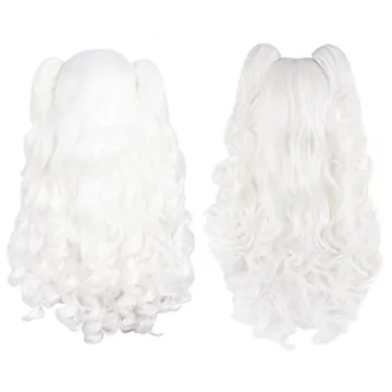 MapofBeauty 28" Long Curly Ponytails Cosplay Wig