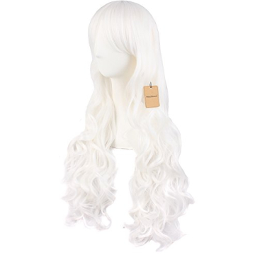 MapofBeauty 28" Long Curly Ponytails Cosplay Wig