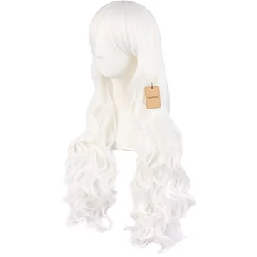 MapofBeauty 28" Long Curly Ponytails Cosplay Wig