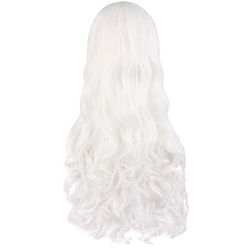 MapofBeauty 28" Long Curly Ponytails Cosplay Wig