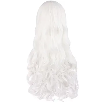 MapofBeauty 28" Long Curly Ponytails Cosplay Wig