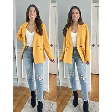 luvamia Stylish Women's Blazer for Business and Casual Wear