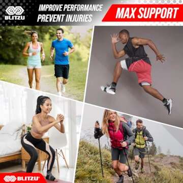 BLITZU Compression Socks for Pain Relief and Support