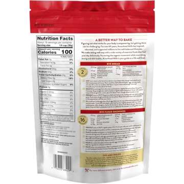 Arrowhead Mills Organic Rye Flour - Perfect for Breads & Pastries