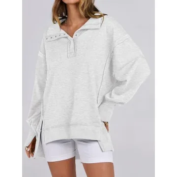 ANRABESS Women's Oversized Casual Sweatshirt for Fall