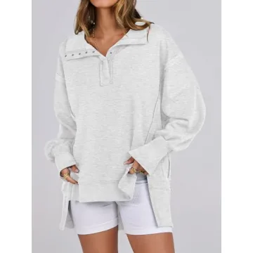 ANRABESS Women's Oversized Casual Sweatshirt for Fall