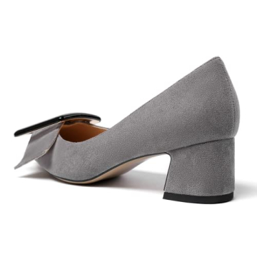 Eldof Women's Slip On Dress Pumps for Comfortable Style