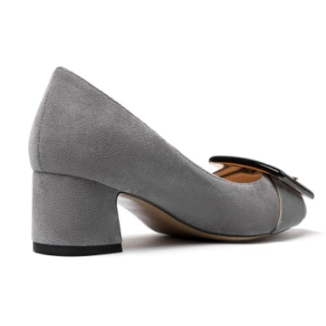 Eldof Women's Slip On Dress Pumps for Comfortable Style