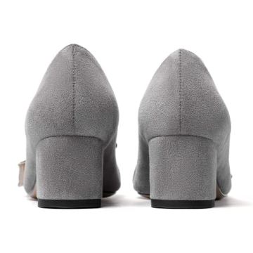 Eldof Women's Slip On Dress Pumps for Comfortable Style