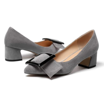 Eldof Women's Slip On Dress Pumps for Comfortable Style