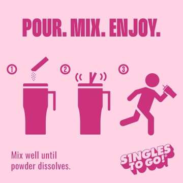 Starburst Singles To Go Powdered Drink Mix, All Pink Strawberry, 12 Boxes with 6 Packets Each - 72 Total Servings, Sugar-Free Drink Powder, Just Add Water, 6 Count (Pack of 12)