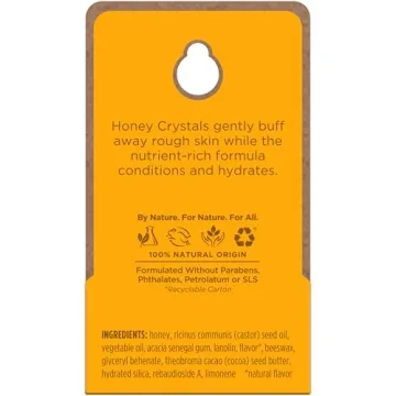 Burt's Bees Honey Lip Scrub for Soft and Smooth Lips