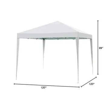 Impact Canopy 10' x 10' Instant Gazebo Tent for Events