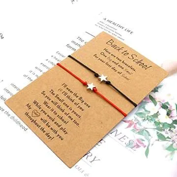 Matching Mother Daughter Bracelets Set for Back to School
