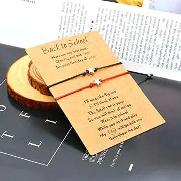 Matching Mother Daughter Bracelets Set for Back to School