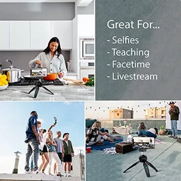 Fugetek Portable Mini Tripod for Phones and Cameras