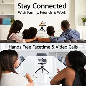 Fugetek Portable Mini Tripod for Phones and Cameras