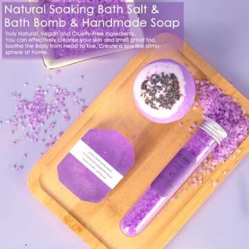 Birthday Gifts for Women, 9pcs Unique Gifts for Women, Relaxing Spa Gift Baskets for Women, Valentines Day Gifts for Her Friendship Mom Sister Wife Coworker Teacher Friends Female