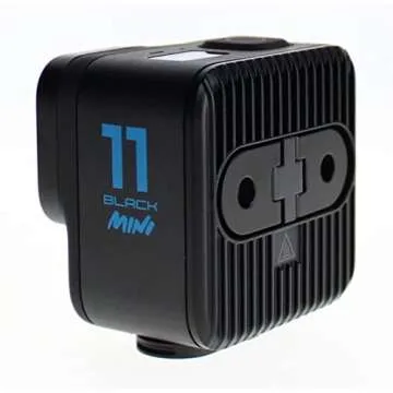 GoPro HERO11 (Hero 11) Black Mini - Waterproof Action Camera with 5.3K Ultra HD Video, 24.7MP Photos (CHDHF-111-TH) + 2pc 64GB Memory Card, High Speed Card Reader + Hero 11 Action Bundle (59 Items)