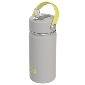 OISIZ Kids Water Bottle with Straw Lid 14oz - Durable & Stylish Hydration Solution
