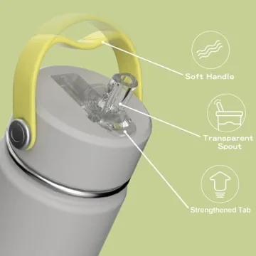 OISIZ Kids Water Bottle Vacuum Insulated 14oz - Leakproof