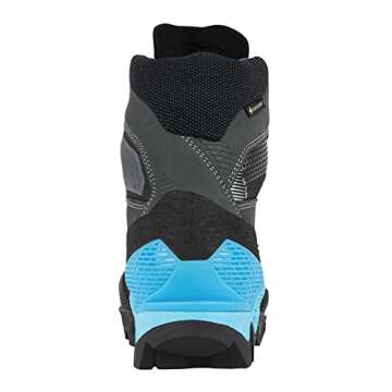 La Sportiva Womens Aequilibrium LT GTX Mountaineering/Alpine Trekking Boots, Black/Hibiscus, 6