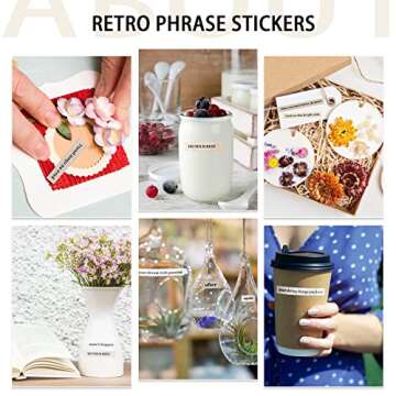 Fainne 1500 Pcs Quote Stickers for Creative Journaling