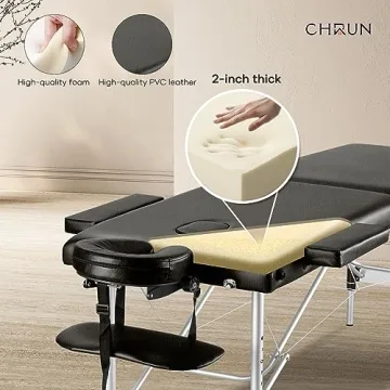 Professional Adjustable Portable Massage Table for SPA Therapy