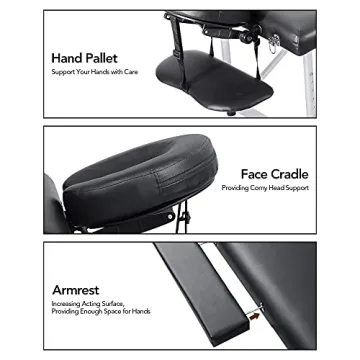 Professional Adjustable Portable Massage Table for SPA Therapy