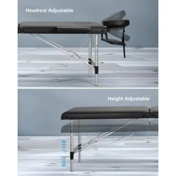 Professional Adjustable Portable Massage Table for SPA Therapy