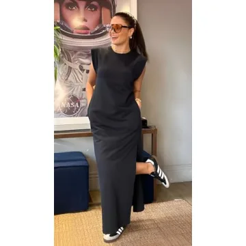 Summer Maxi Dress with Pockets for Women by GRECERELLE