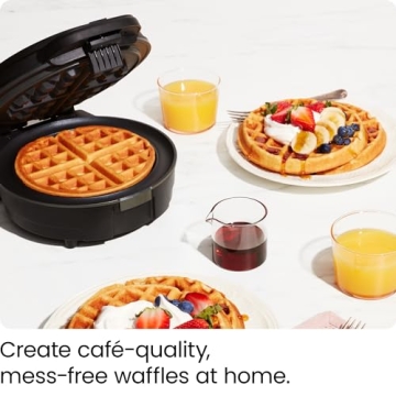 Chefman Anti-Overflow Belgian Waffle Maker: Perfect Waffles Every Time