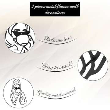 3 Pcs Minimalist Abstract Women Wall Art Decor