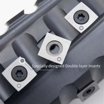 ELEPHAS 8" Spiral Cutter head for Jointer with 28 Inserts