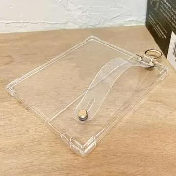 Stylish UMUBUHOMS Clear Kindle Oasis Hand-held Case