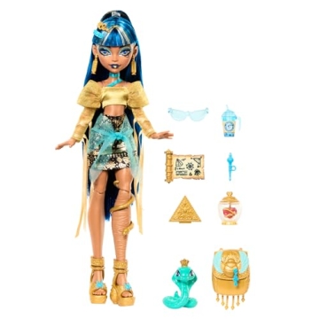 Cleo De Nile Doll with Hissette & Fun Accessories