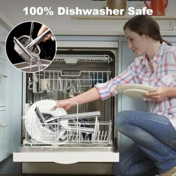 KYACHITOS Manual Citrus Juicer, Stainless Steel, 16.5 Ounces, Portable, Dishwasher Safe, For Citrus Fruits