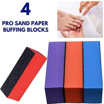 Precision Nail File Set for Ultimate Nail Care