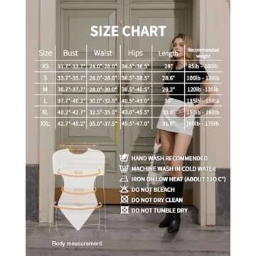 MANGOPOP Women's Round Neck Short Sleeve T Shirts Basic Bodysuits