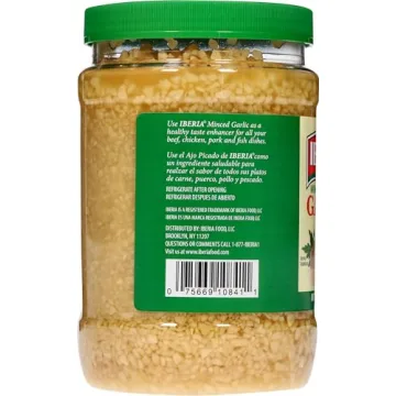 Iberia Minced Garlic: Fresh Flavor, Ready to Use
