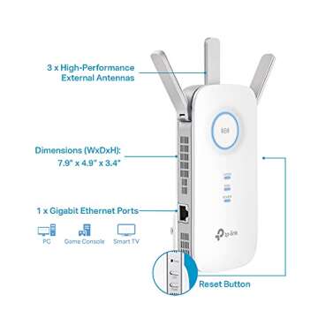 TP-Link AC1900 WiFi Extender - Fast Dual Band Booster