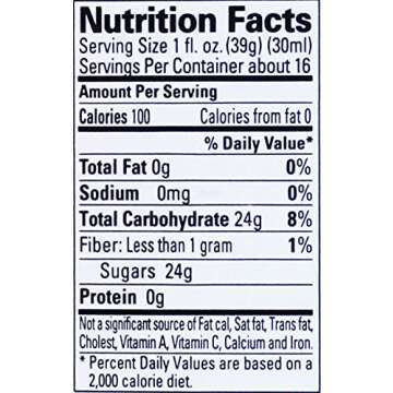 Strawberry Reàl, Strawberry Puree Infused Syrup, 16.9 FL OZ Squeezable Bottle (Pack of 1)