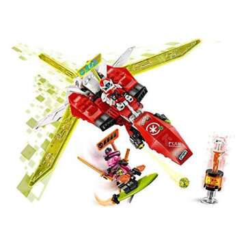 LEGO NINJAGO Kai's Mech Jet 71707 Ninja Car Building Kit (217 Pieces)